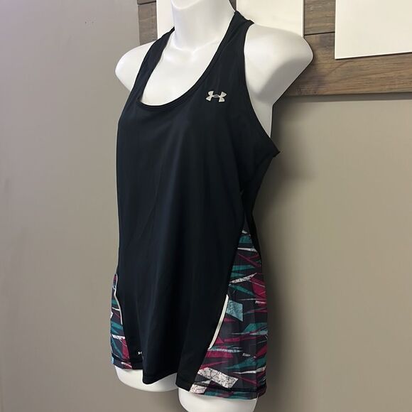 Under Armour Women’s ColdBlack Semi-Fitted HeatGear UPF 30 Tank Top- Medium - Picture 2 of 16
